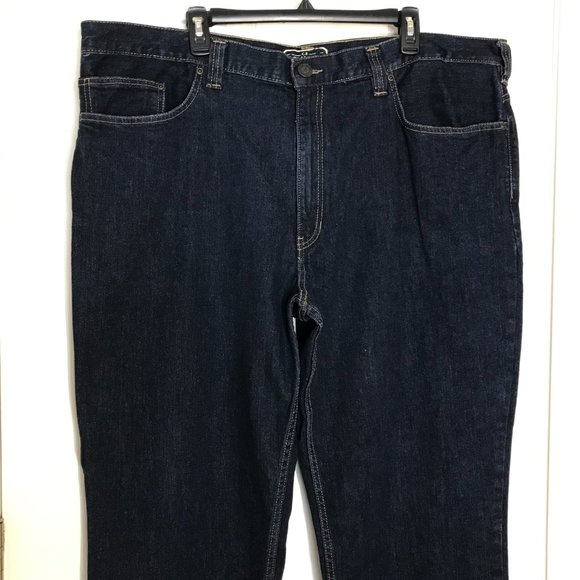 🚜C.E. Schmidt Workwear Men's Jeans | Dark Blue | Size 44W x 30L - Picture 3 of 12